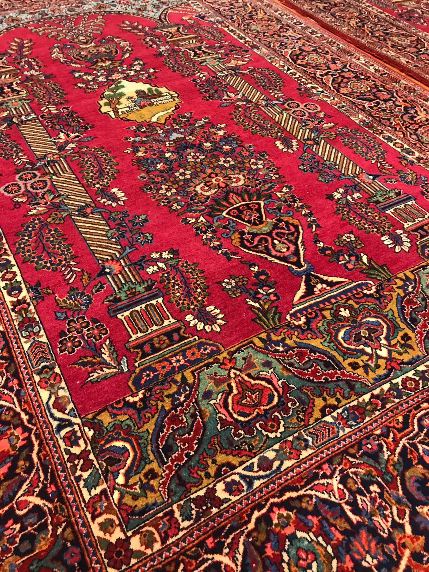 ANTIQUE KASHAN PAIR