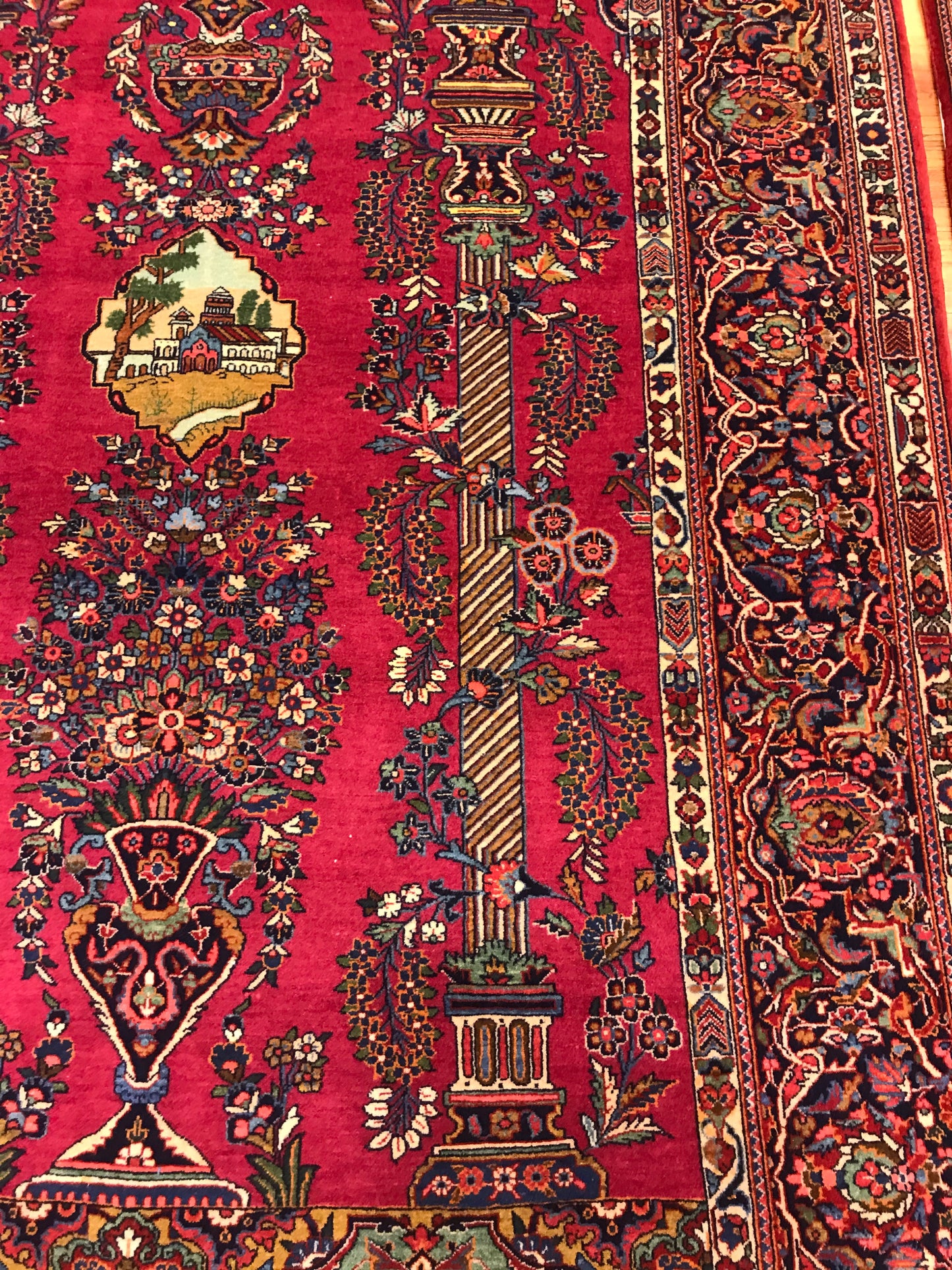 ANTIQUE KASHAN PAIR