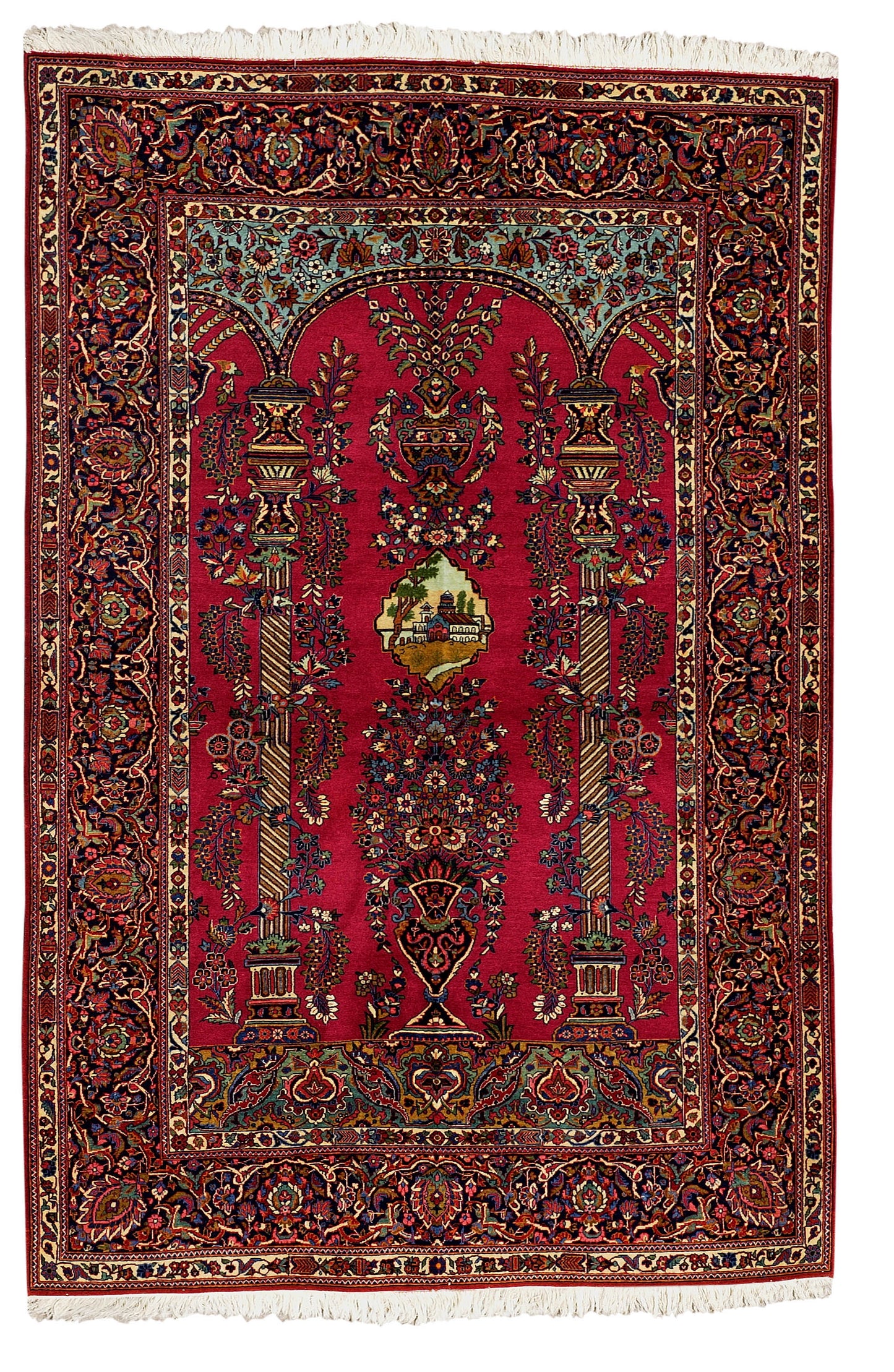 ANTIQUE KASHAN PAIR
