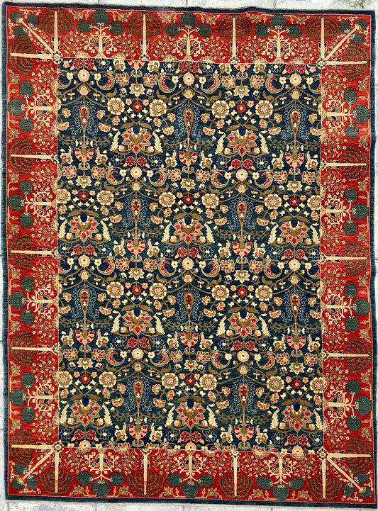 Samsun Blue Vase Carpet