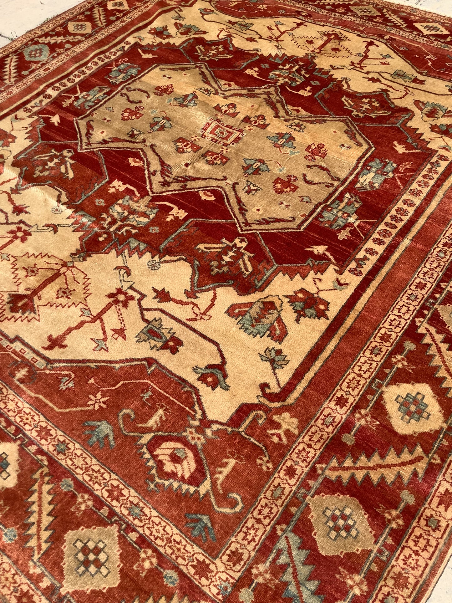Serapi Vintage Carpet