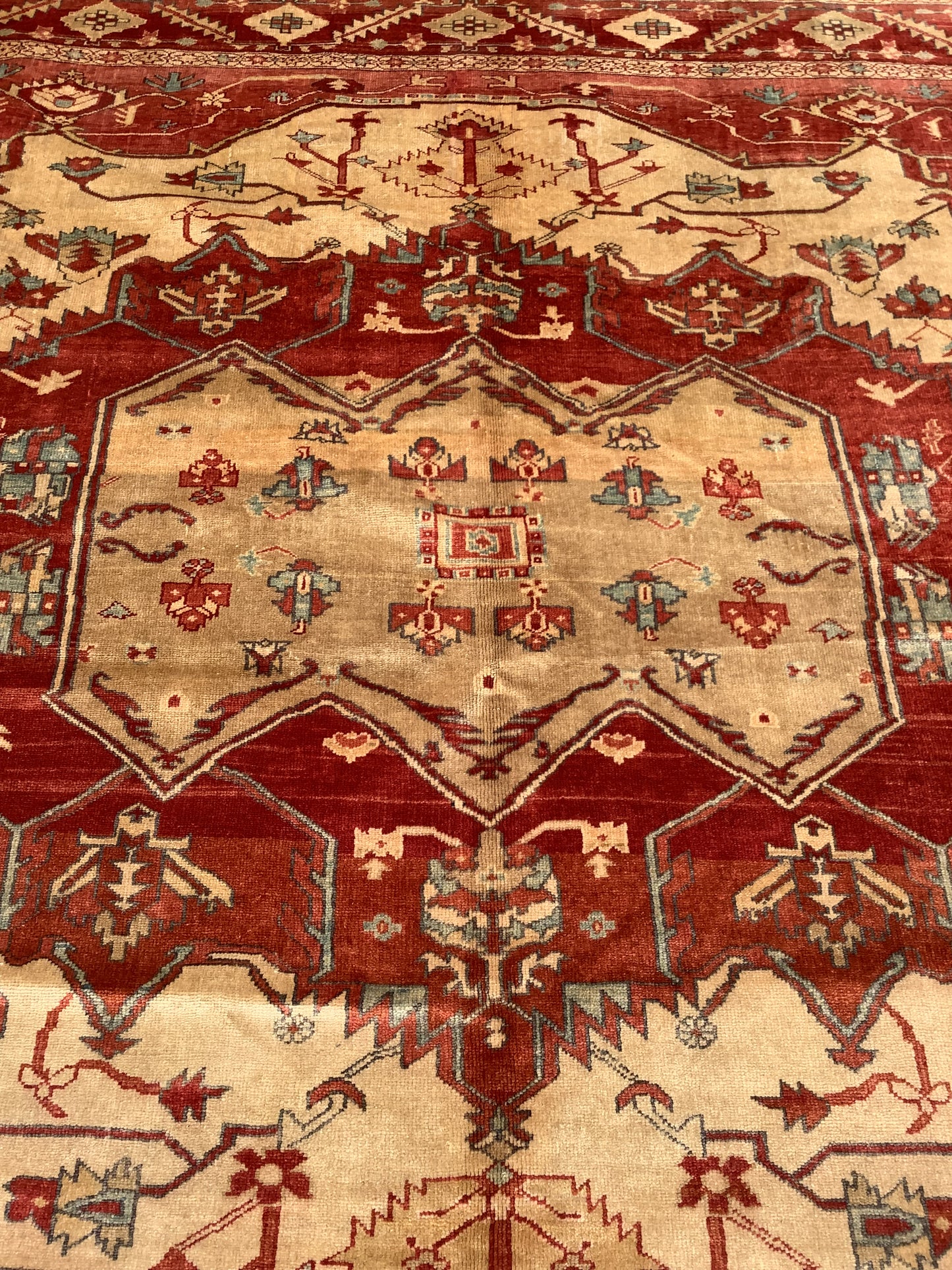 Serapi Vintage Carpet