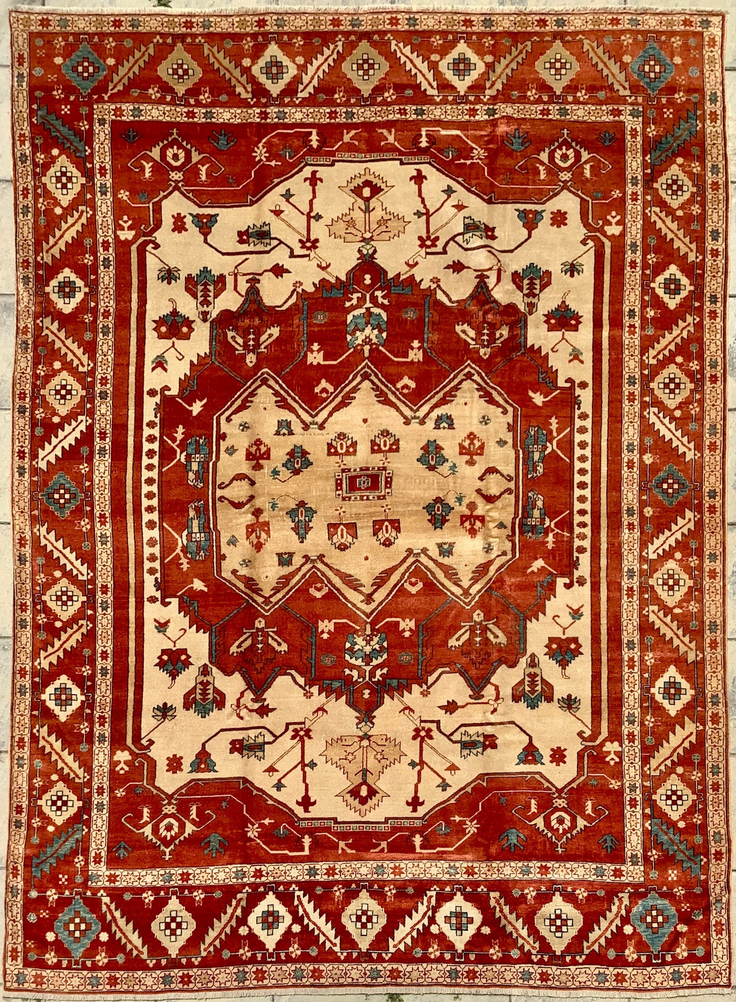 Serapi Vintage Carpet