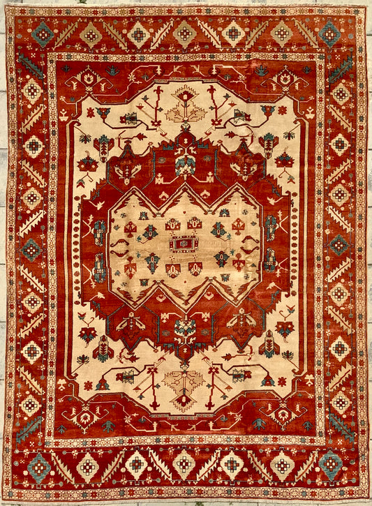 Serapi Vintage Carpet