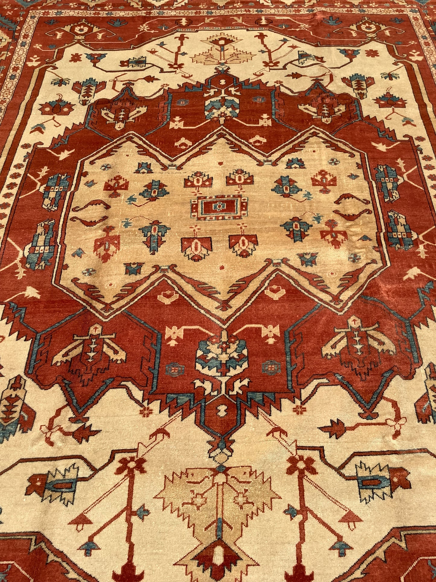 Serapi Vintage Carpet