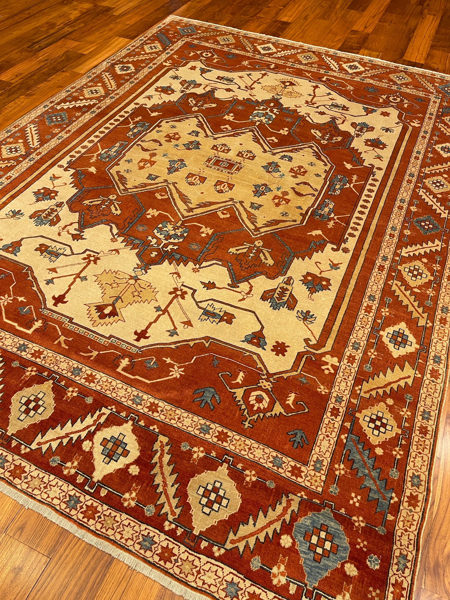 Serapi Vintage Carpet