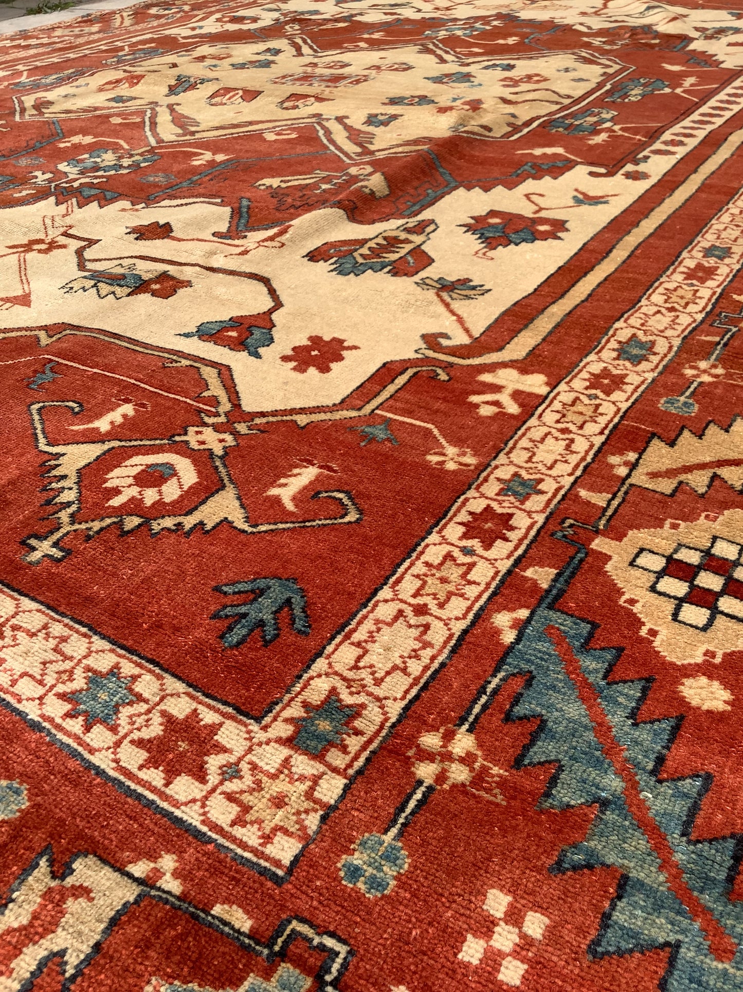 Serapi Vintage Carpet