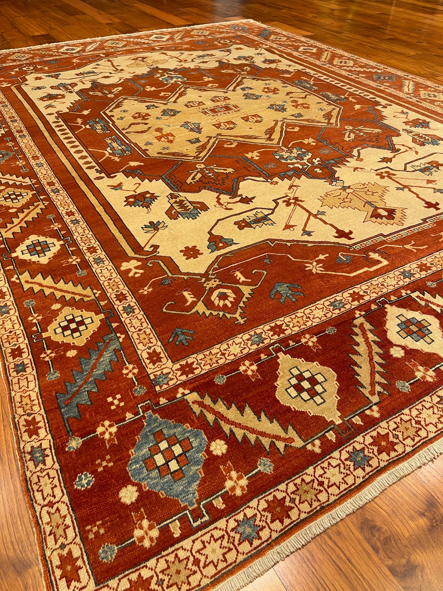 Serapi Vintage Carpet