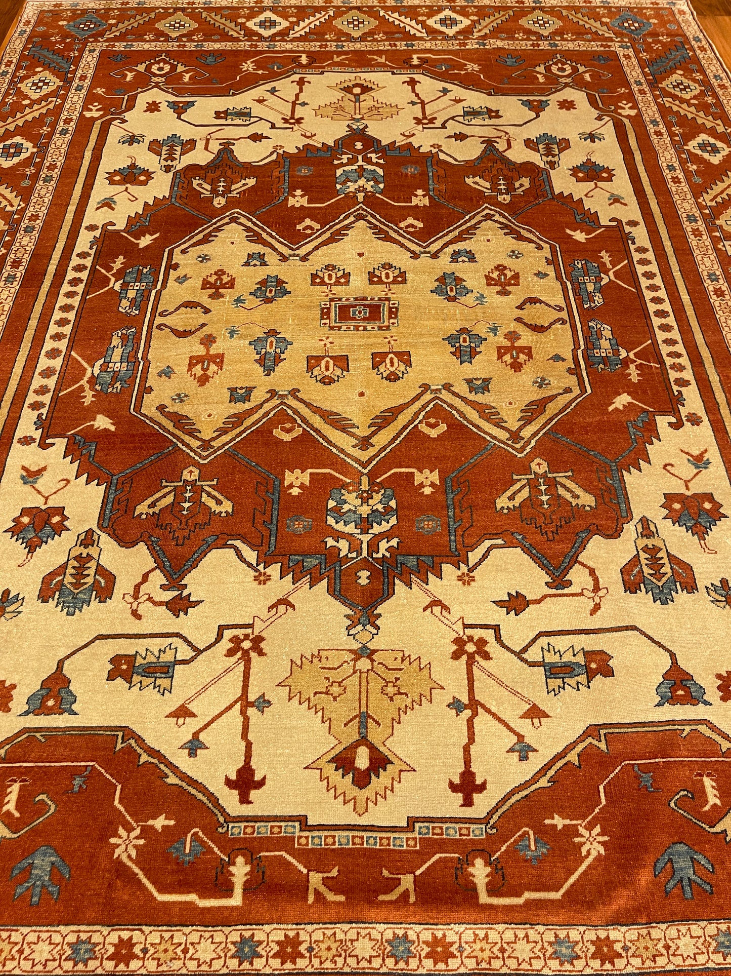 Serapi Vintage Carpet