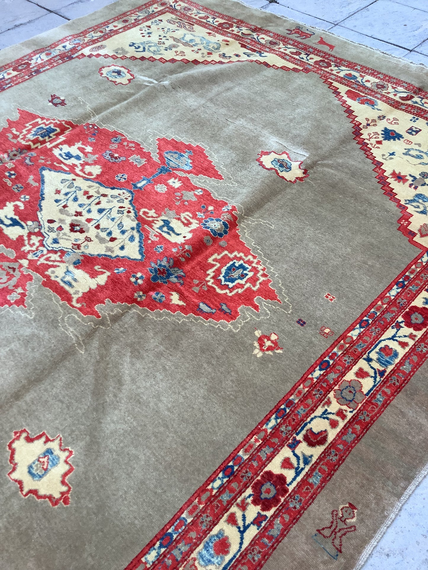 Camel Hair Vintage Heriz