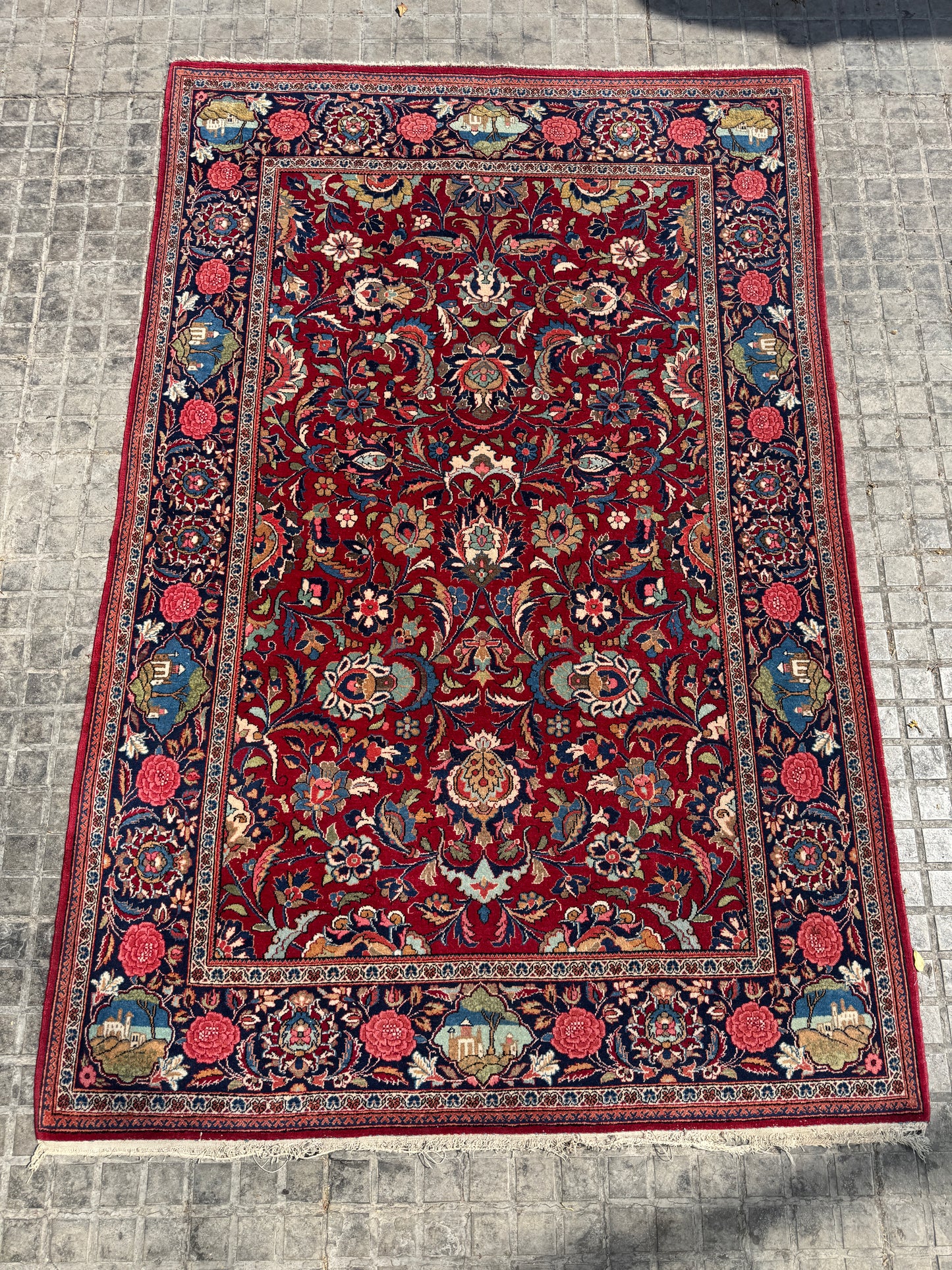 SHAH ABBAS ANTIQUE KASHAN