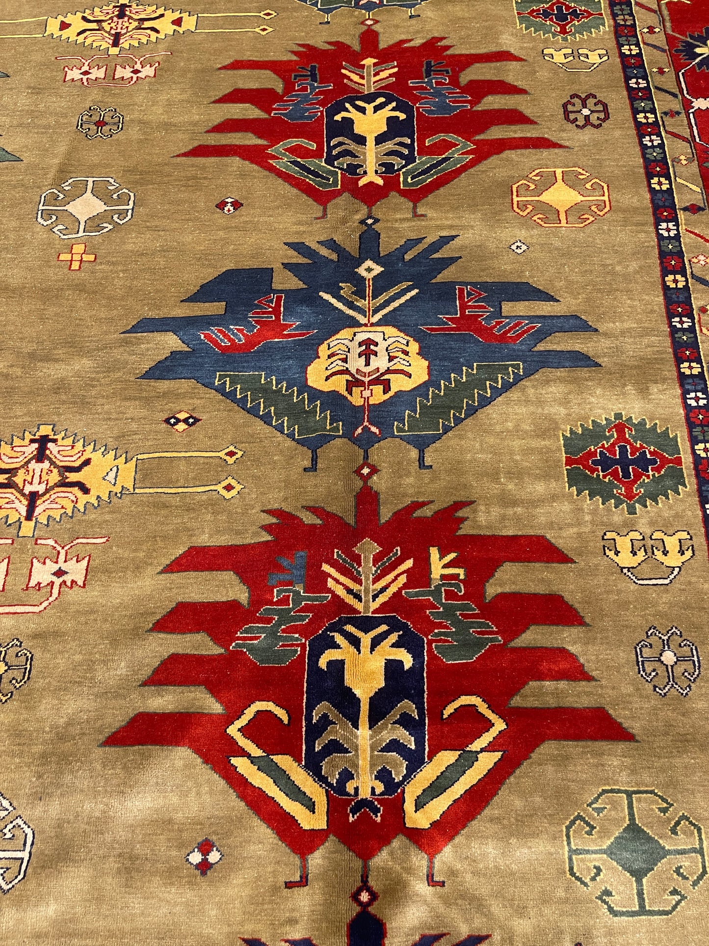 Majestic Olive Green Kazak