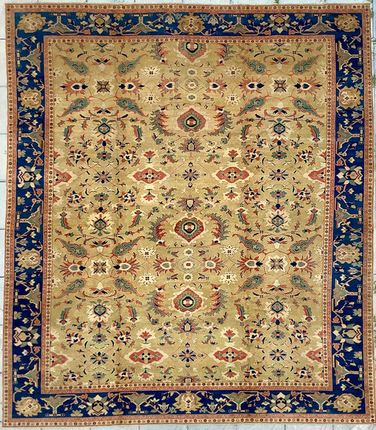 Vintage Green Ushak