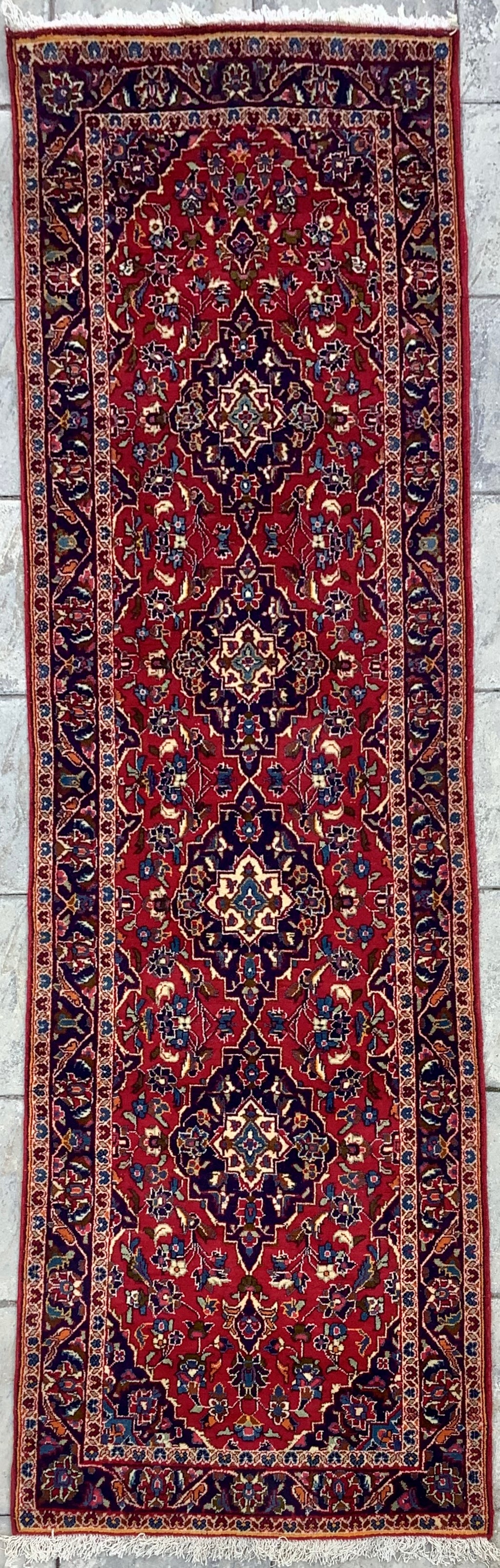 ARABESQUE RED KASHAN RUNNER