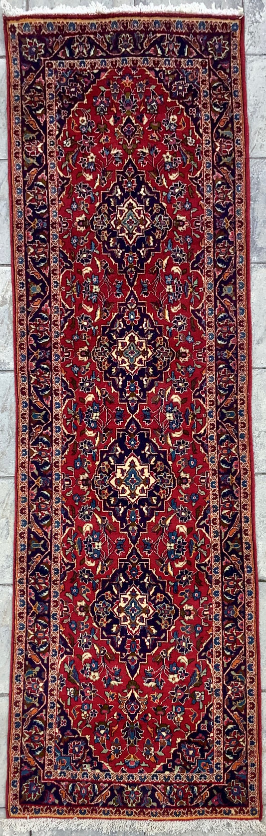 ARABESQUE RED KASHAN RUNNER