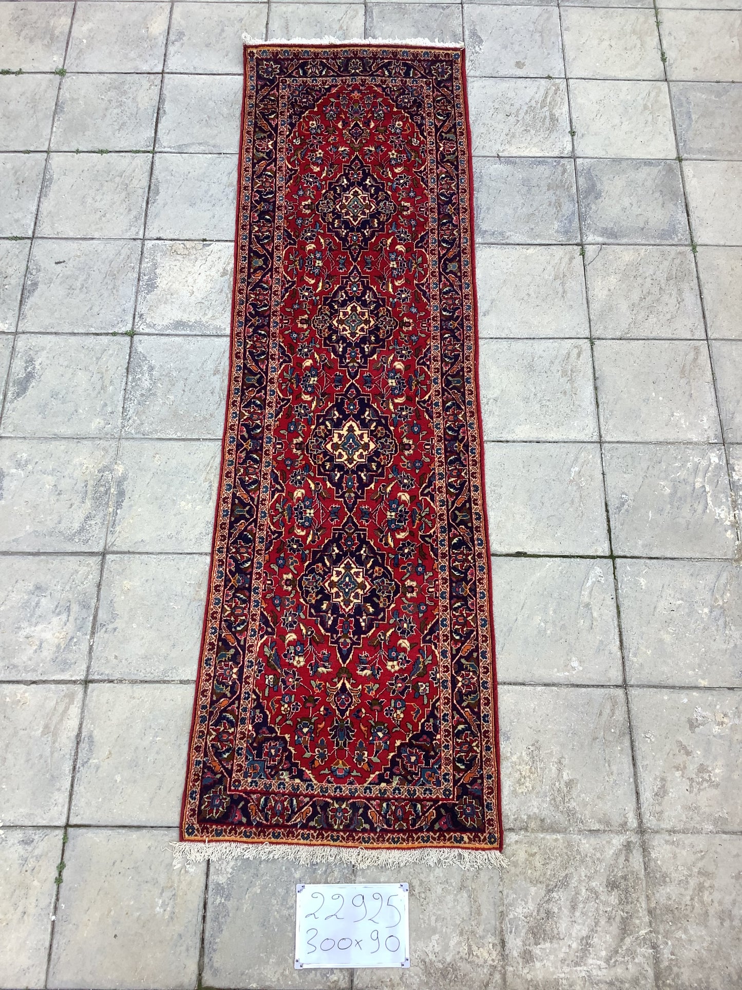 ARABESQUE RED KASHAN RUNNER