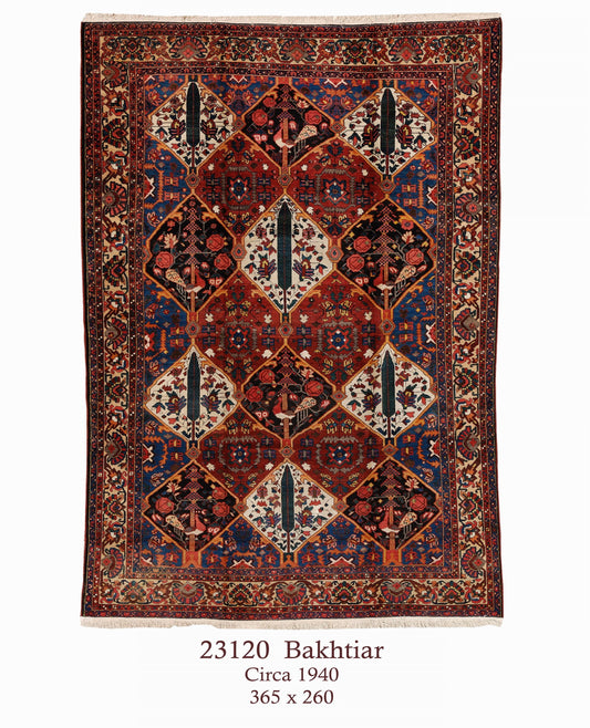 MAJESTIC ANTIQUE BAKHTIARI GARDEN