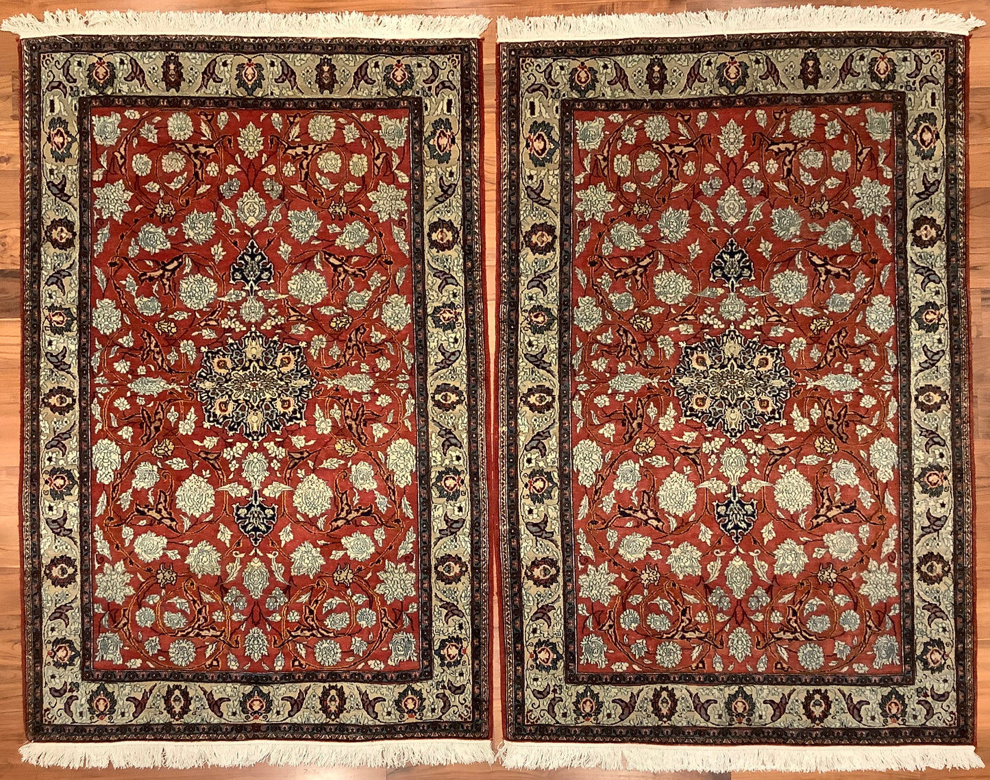 Arabesque Antique Pair