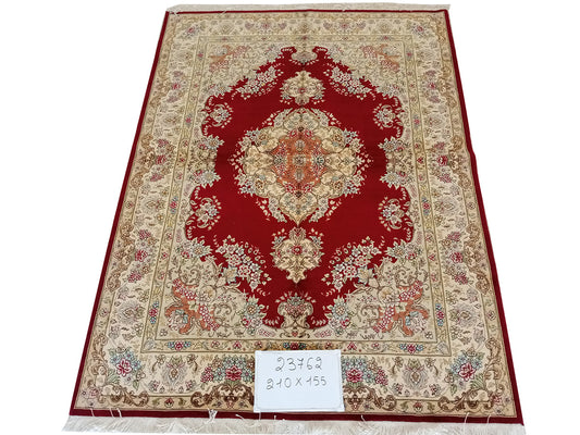 PASTEL & RED RUG