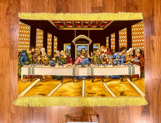THE LAST SUPPER SAFFRON SILK