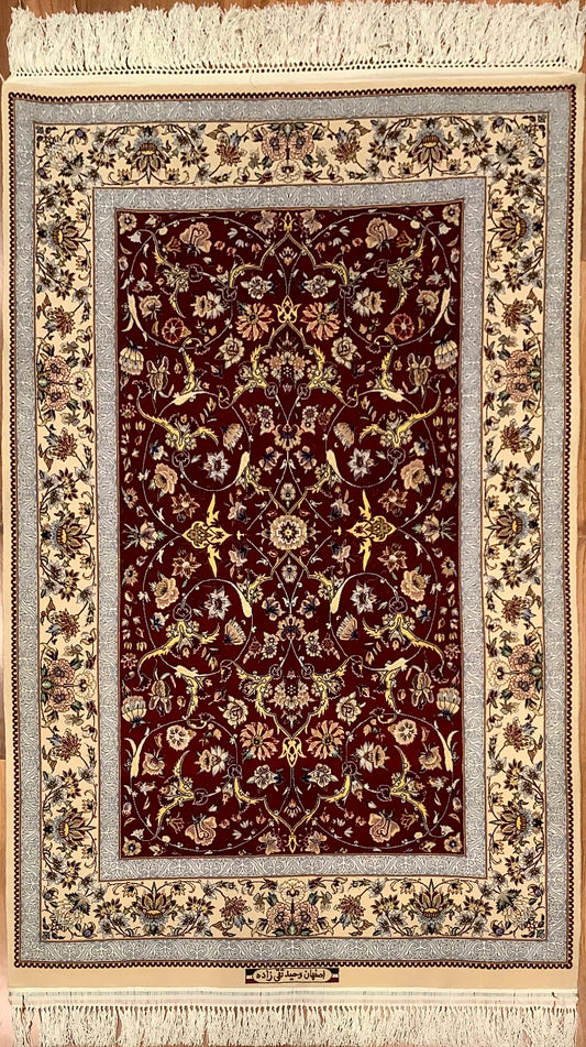 SILK ISFAHAN MILLEFLEURS