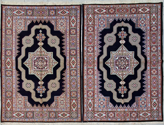 MIDNIGHT BLUE QOM PAIR