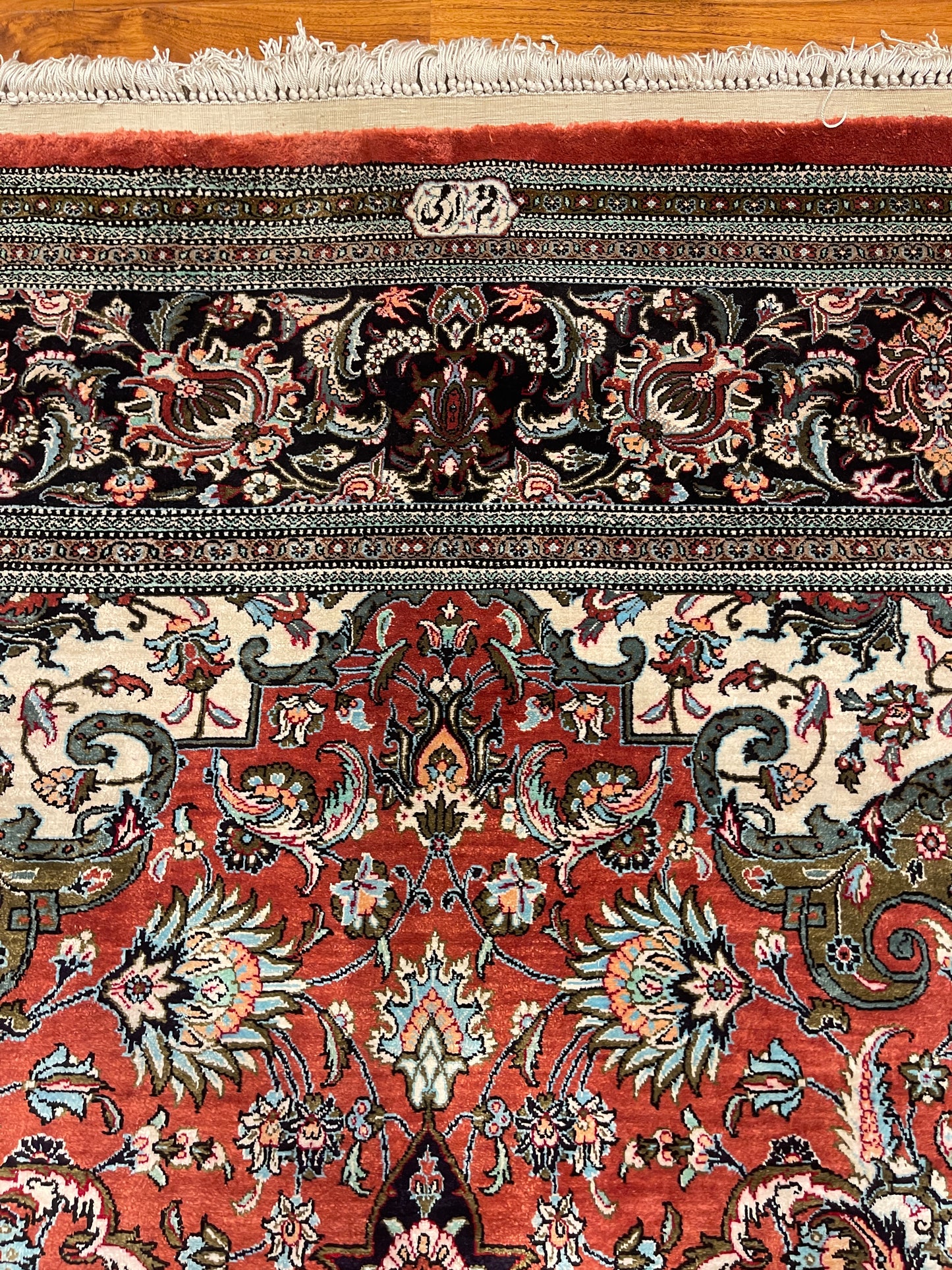 OLD PURE SILK CARPET