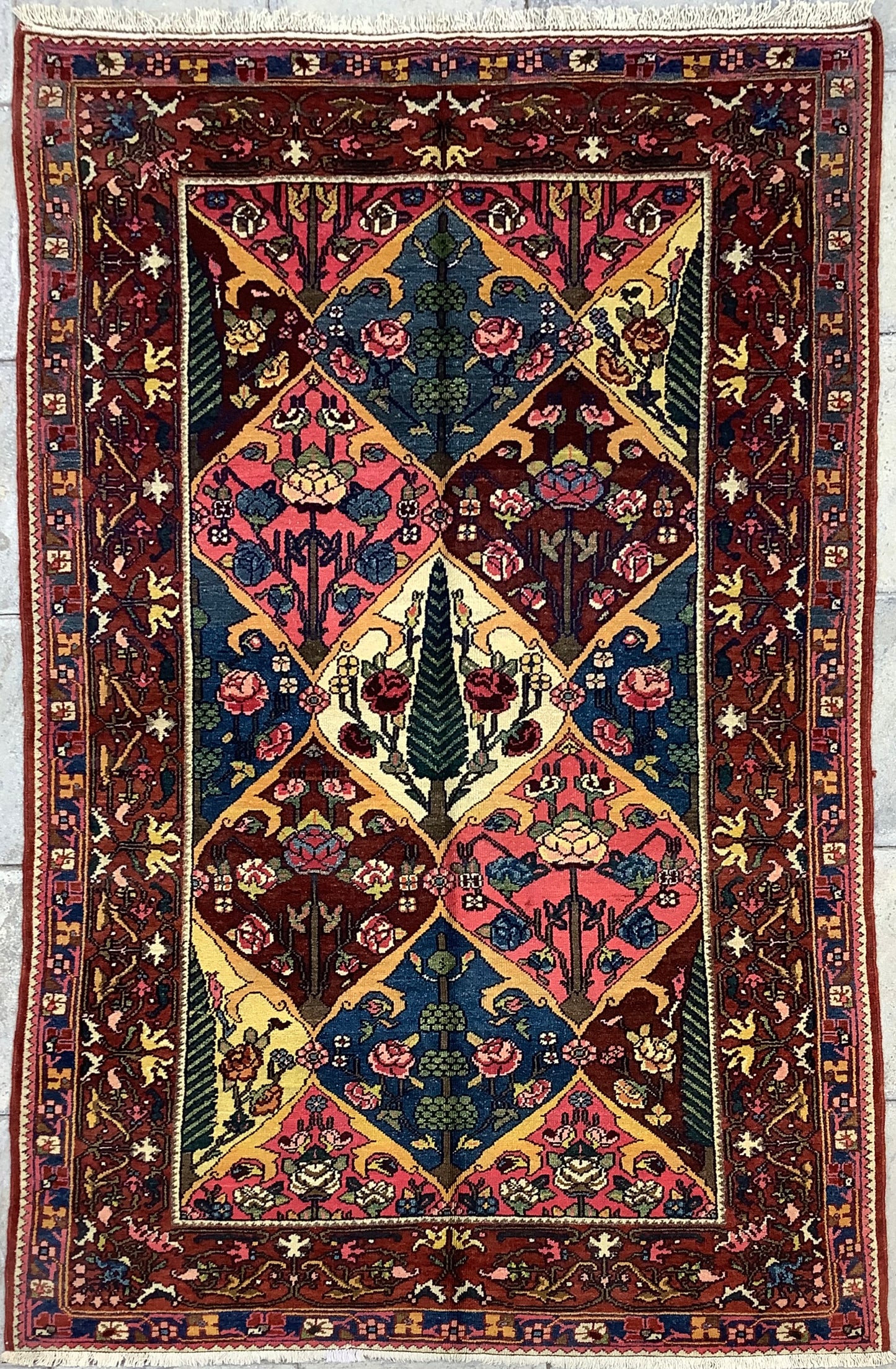 ANTIQUE BAKHTIARI GARDEN