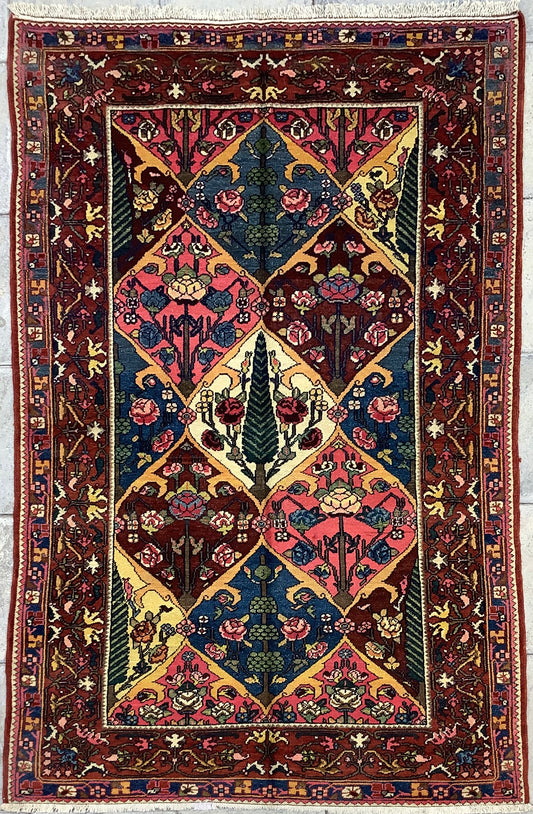 ANTIQUE BAKHTIARI GARDEN