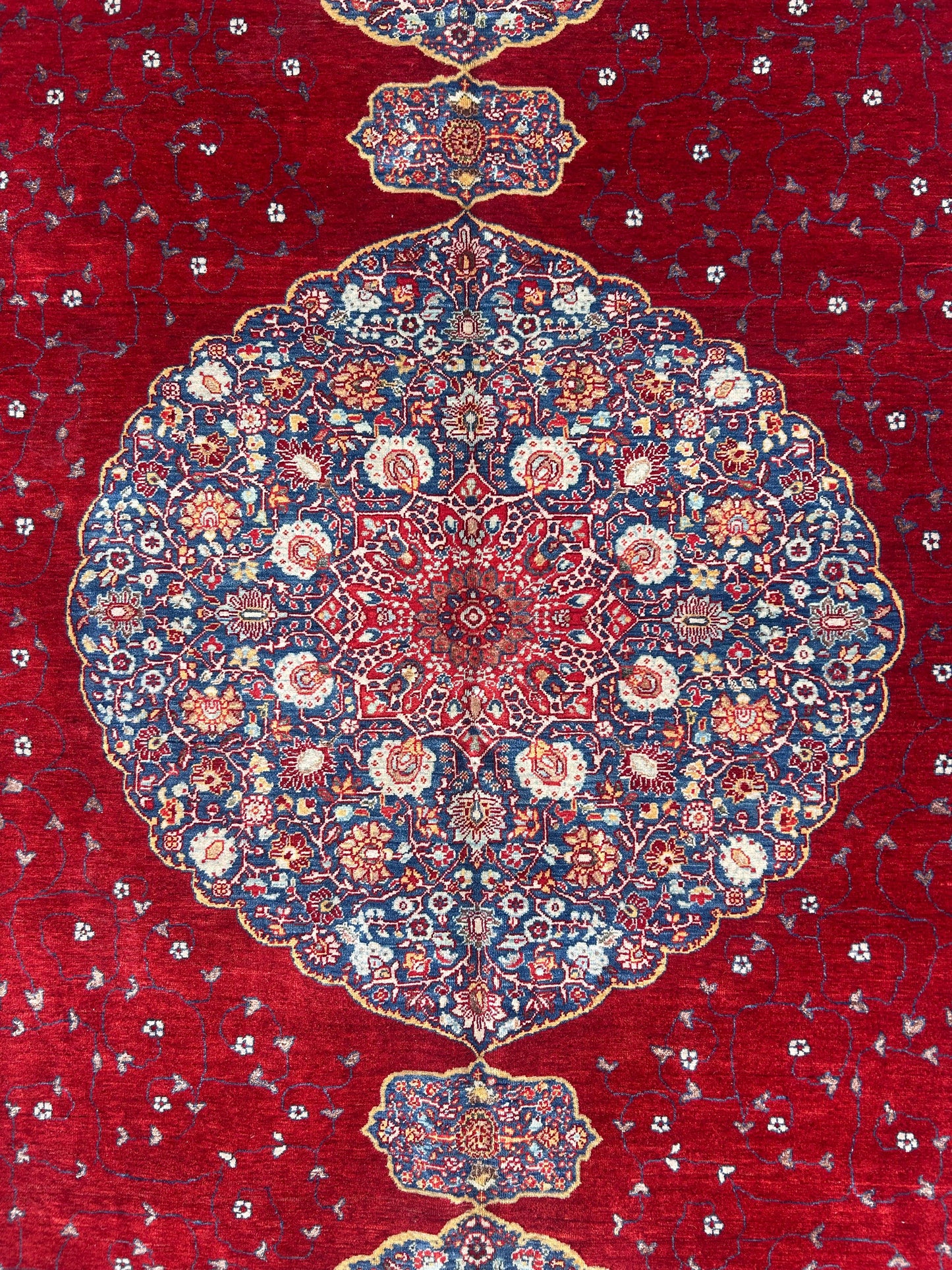 Samsun Hajji Jalili Red Part Silk