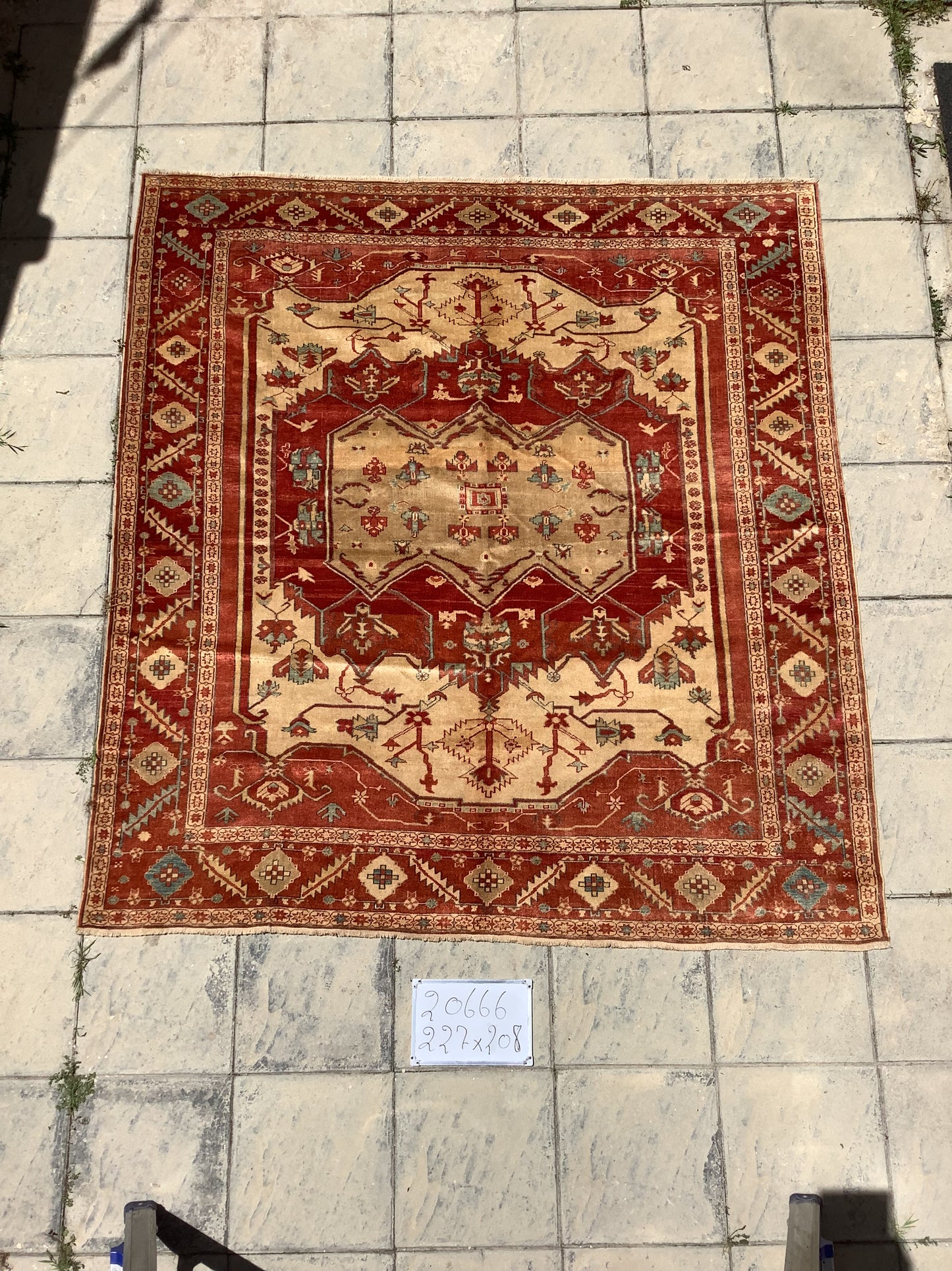Serapi Vintage Carpet