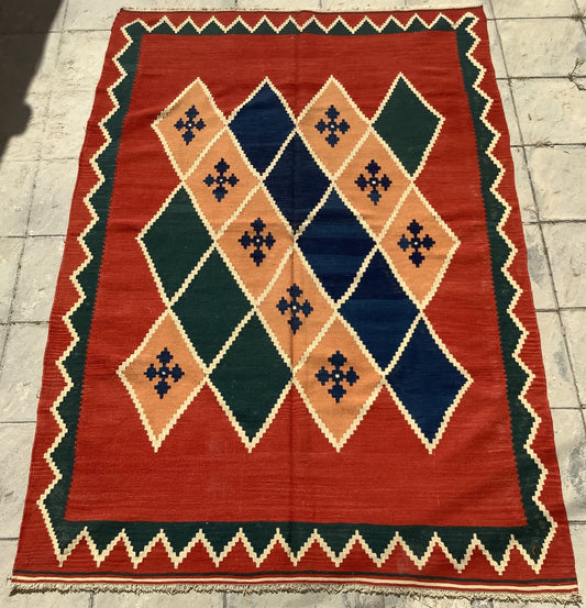 BRILLIANT LARGE MODERN KILIM