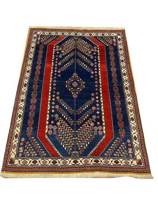 GABBEH RED BLUE