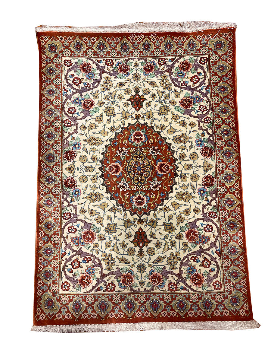 MINIATURE PURE SILK POSHTI
