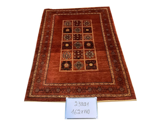 RED GABBEH SQUARES