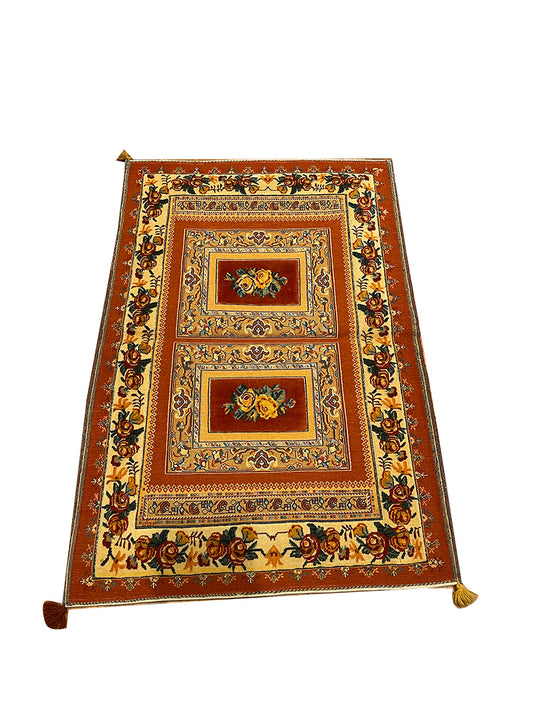 KILIM FIELD, PILE FLOWERS