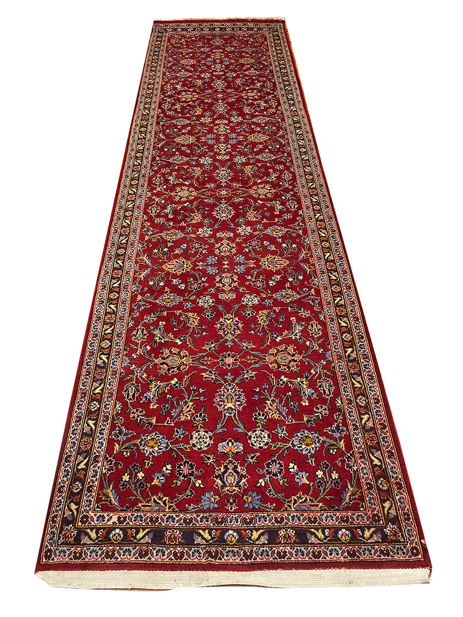 ARABESQUE RED KASHAN RUNNER