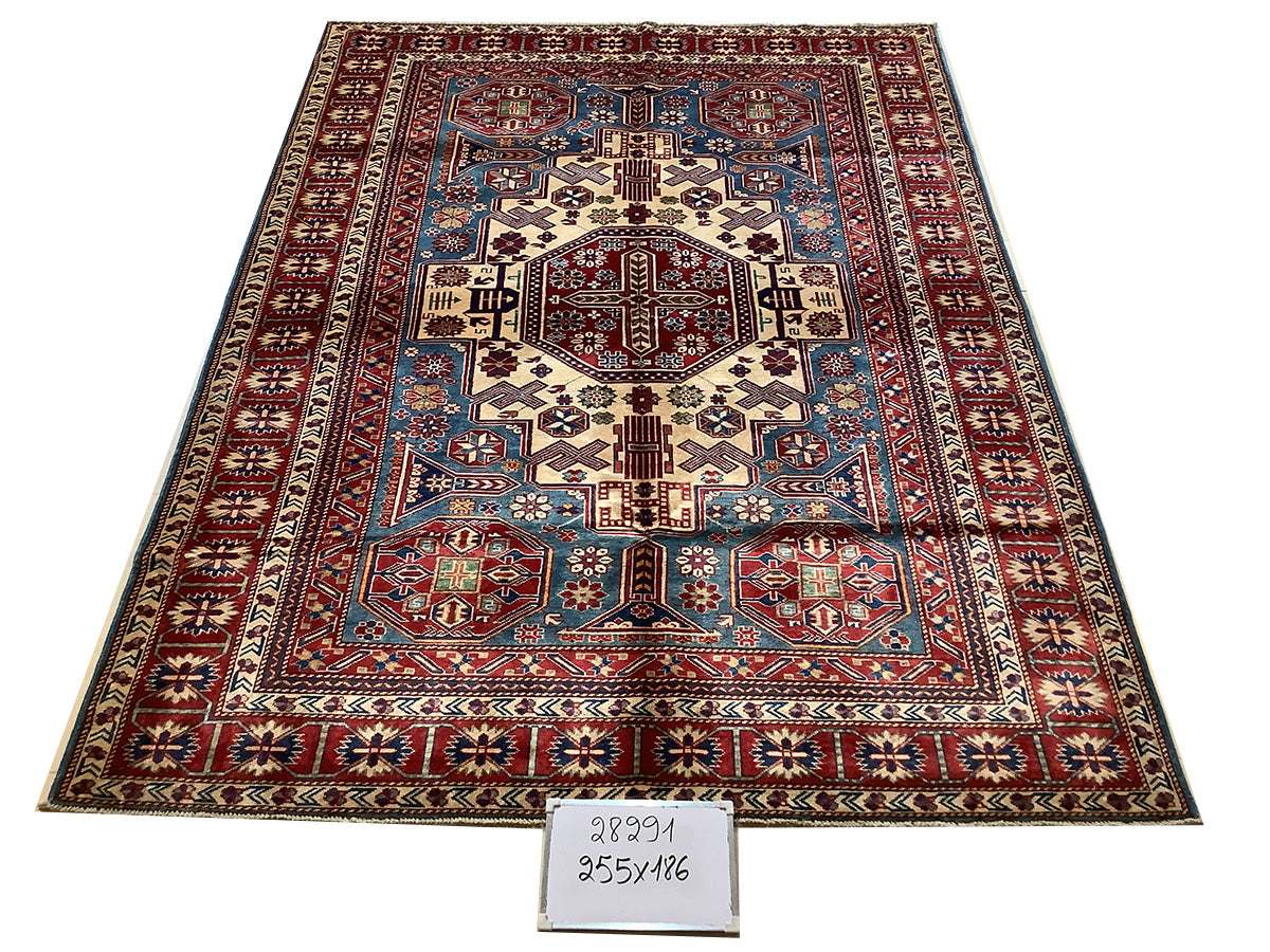 BLUE & WHITE KAZAK