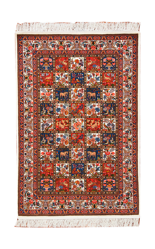 SILK BASE GARDEN CARPET